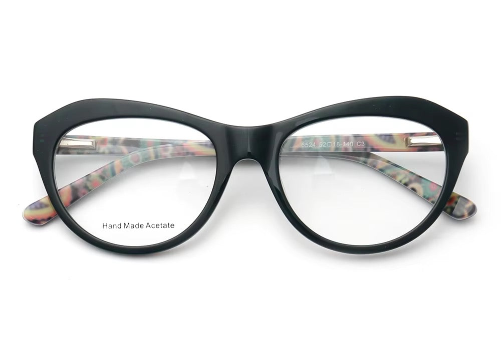 Mika｜Classic Cat Eye Glasses Frames For Women | Trendy Female Eyewear Full Rim