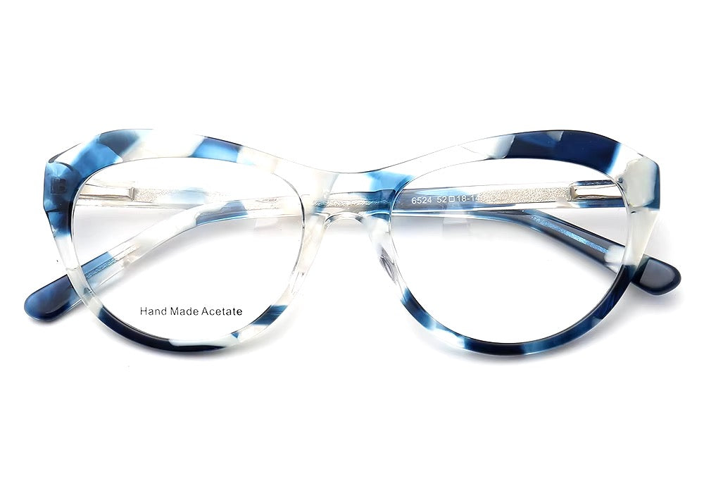Mika｜Classic Cat Eye Glasses Frames For Women | Trendy Female Eyewear Full Rim