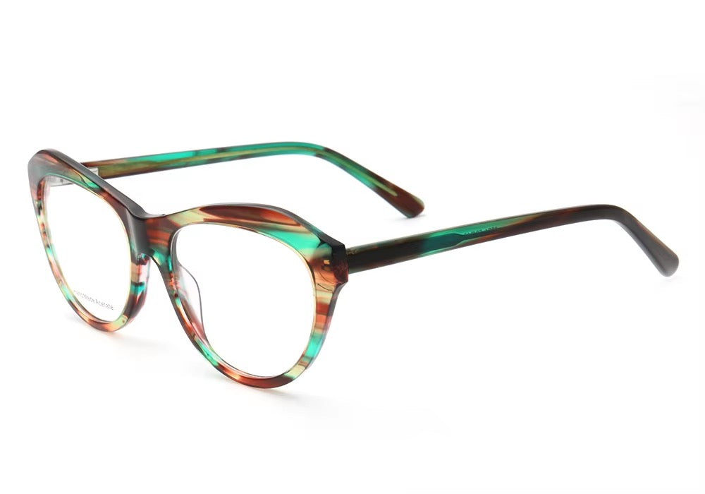 Mika｜Classic Cat Eye Glasses Frames For Women | Trendy Female Eyewear Full Rim