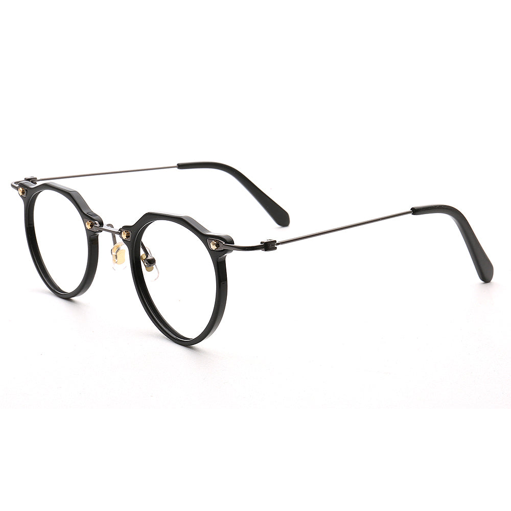 Noah | Vintage Round Womens Glasses Frames | Trendy Geometric Mens Eyewear