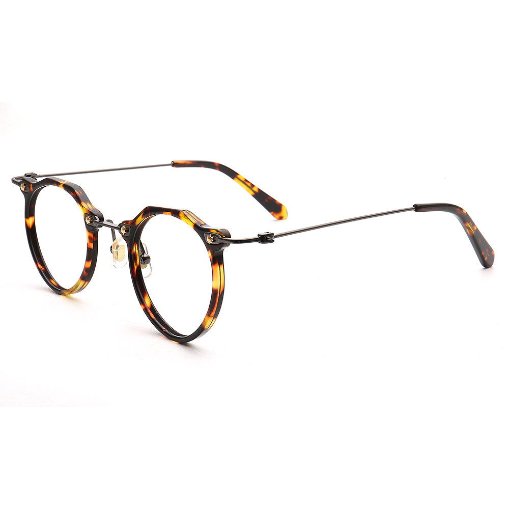 Noah | Vintage Round Womens Glasses Frames | Trendy Geometric Mens Eyewear