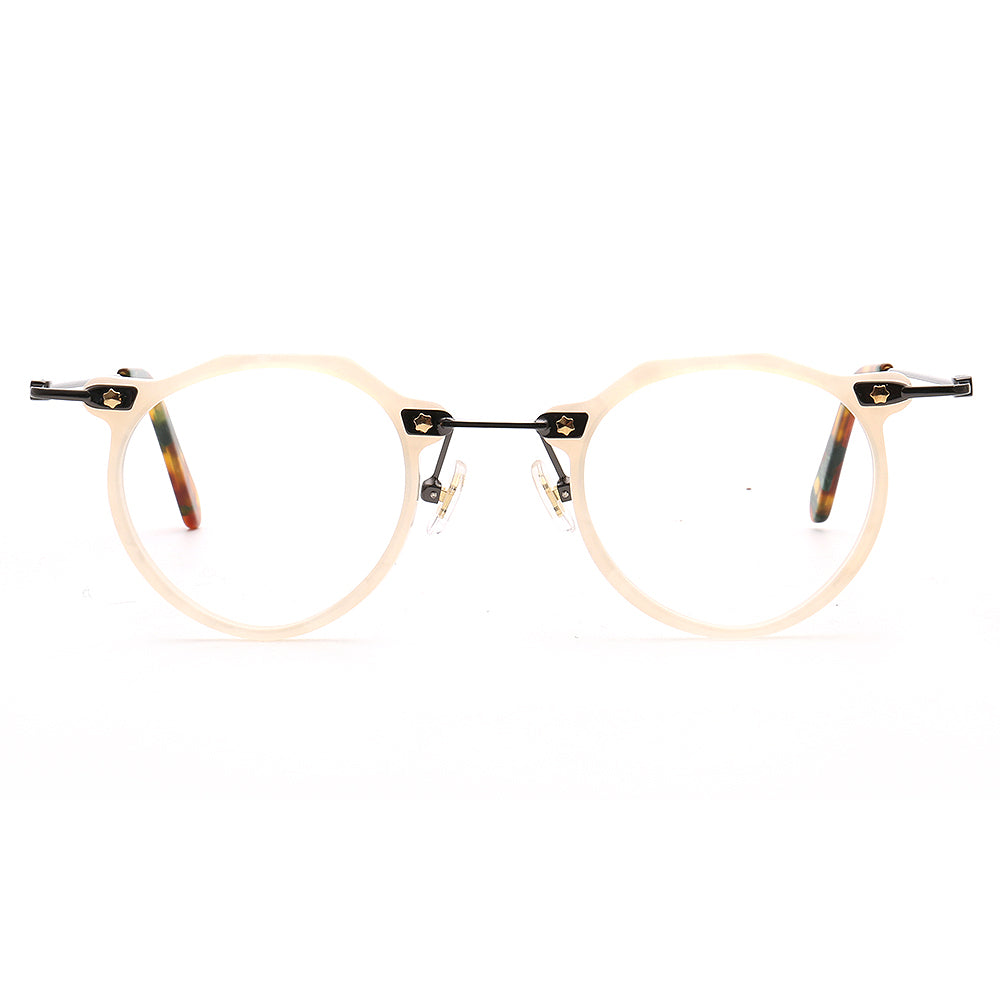 Noah | Vintage Round Womens Glasses Frames | Trendy Geometric Mens Eyewear