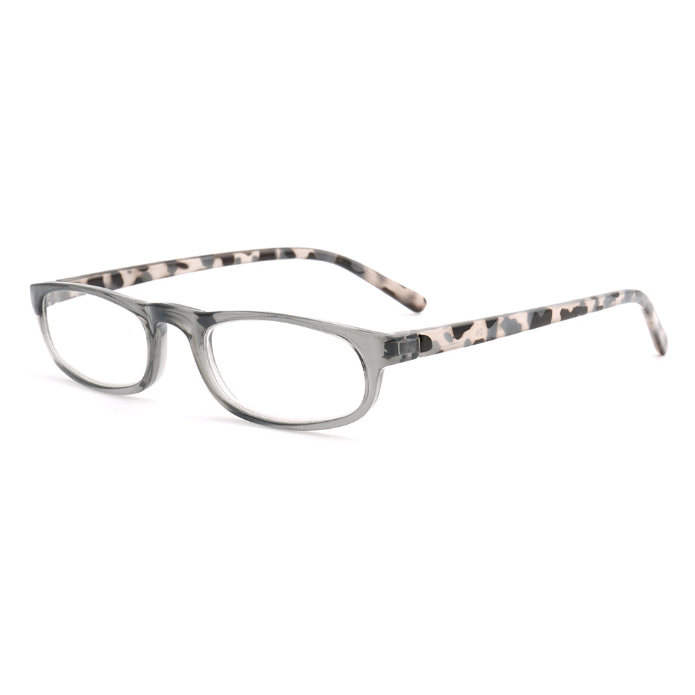 3 Pack of Womens Oval Tortoise Readers | Two Tone Mens Reading Glasses Lightweight