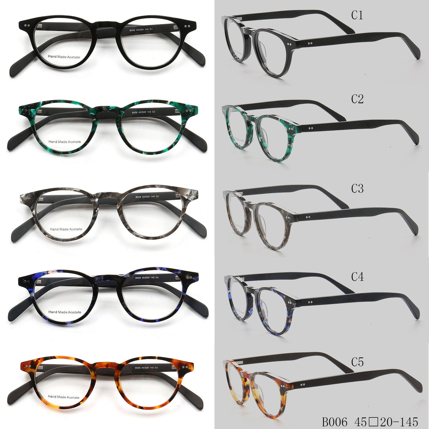 Miles | Stylish Men Eyeglasses Frames Round | Retro Women Glasses Frames Tortoise Shell