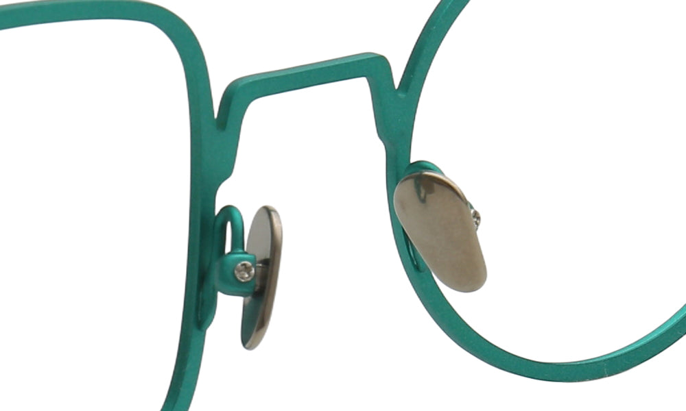 Ocean | Funky Modern Mismatched Eyeglasses Frames | Pure Titanium Square & Round Eyewear Modern