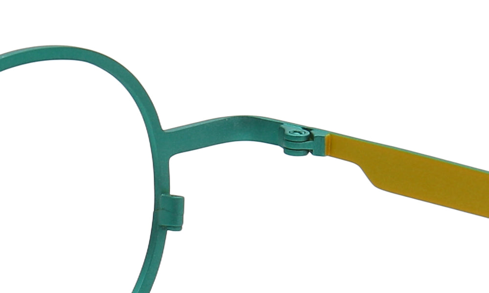 Ocean | Funky Modern Mismatched Eyeglasses Frames | Pure Titanium Square & Round Eyewear Modern
