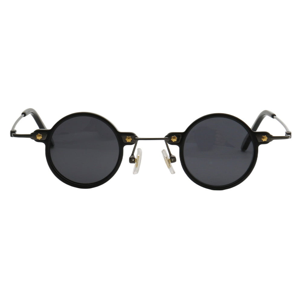 Jet | Retro Small Round Men Polarized Sunglasses | Trendy Hipster Women Sun Glasses Driving UV400