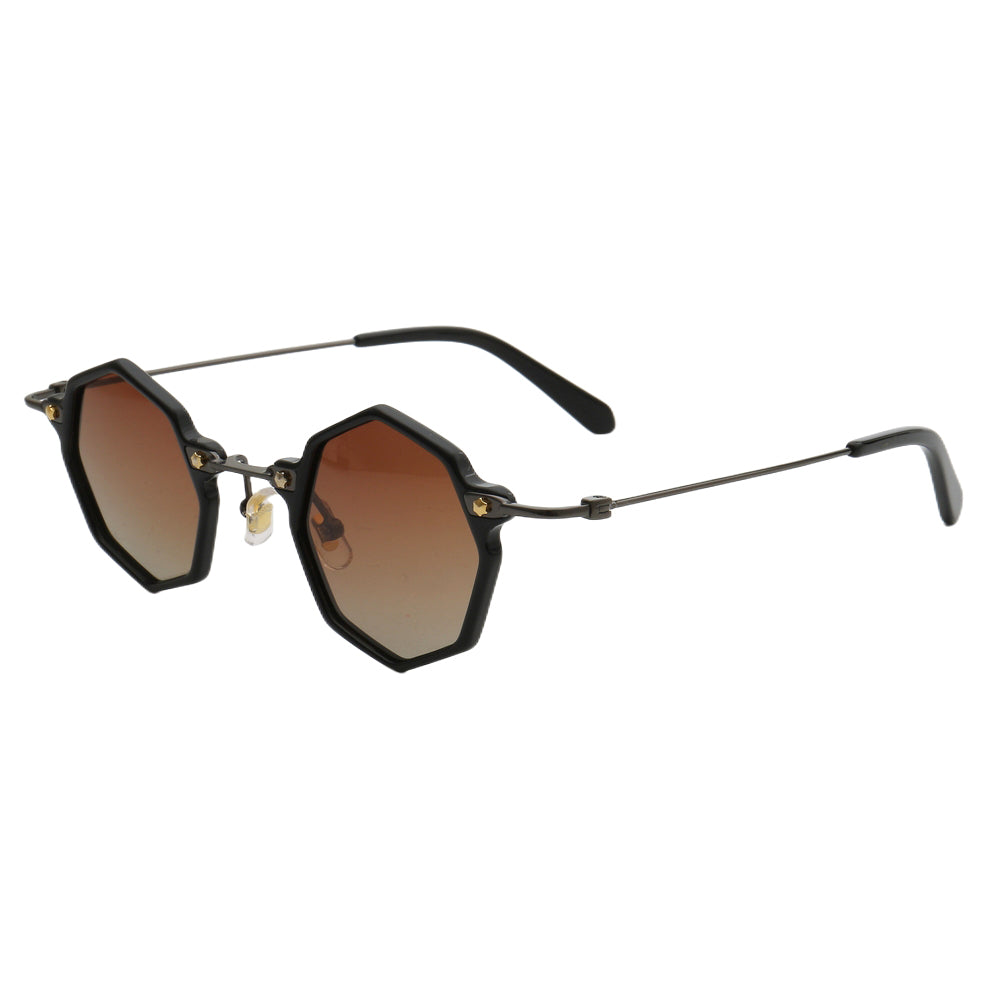 Cooper | Geometric Mens Sunglasses Polarized | Retro Round Womens Sun Glasses UV400