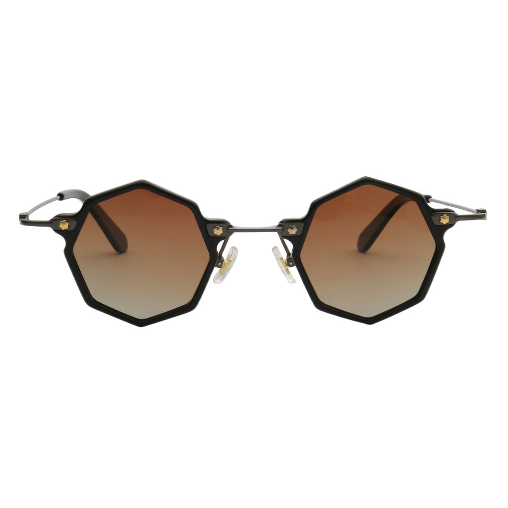 Cooper | Geometric Mens Sunglasses Polarized | Retro Round Womens Sun Glasses UV400