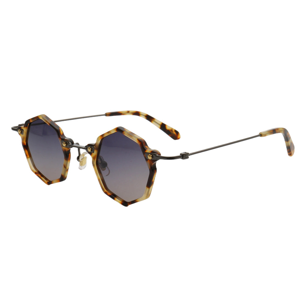 Cooper | Geometric Mens Sunglasses Polarized | Retro Round Womens Sun Glasses UV400