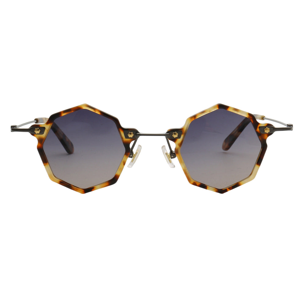 Cooper | Geometric Mens Sunglasses Polarized | Retro Round Womens Sun Glasses UV400