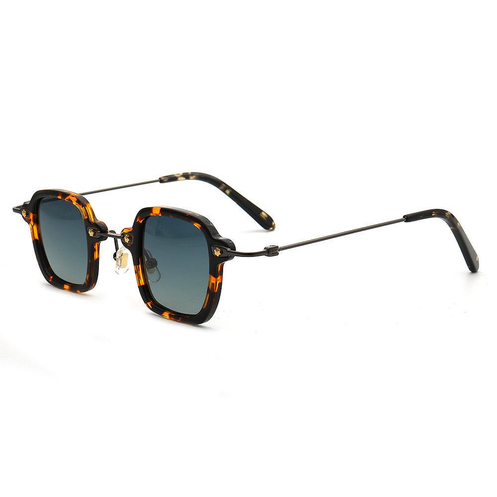 Marble | Retro Mens Sunglasses Polarized | Trendy Square Women Sun Glasses UV400