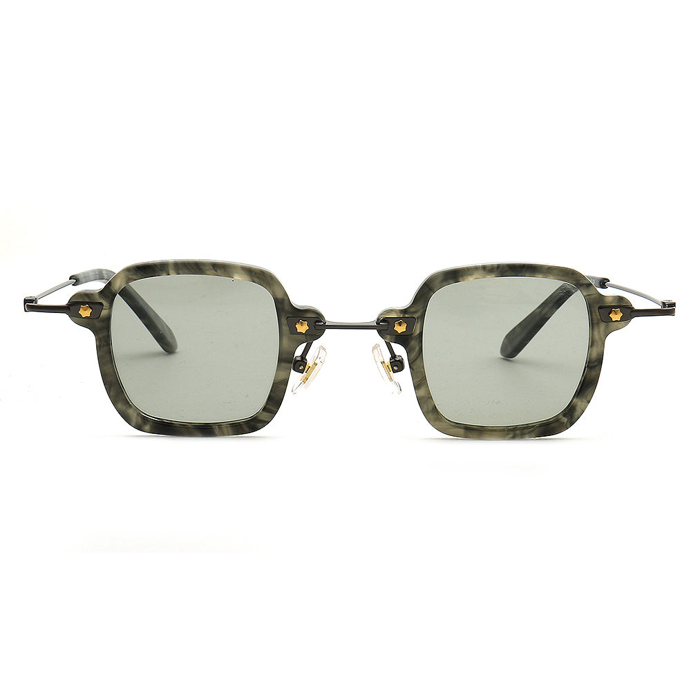 Marble | Retro Mens Sunglasses Polarized | Trendy Square Women Sun Glasses UV400
