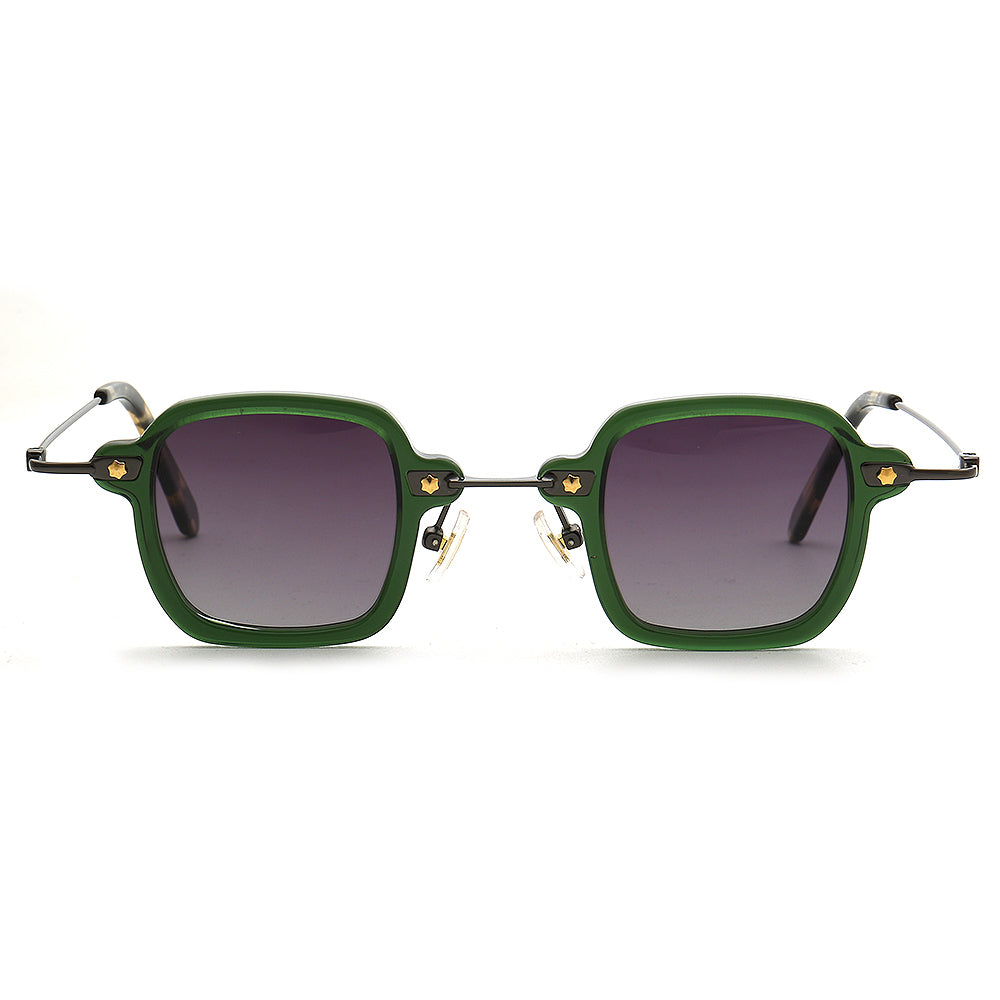 Marble | Retro Mens Sunglasses Polarized | Trendy Square Women Sun Glasses UV400