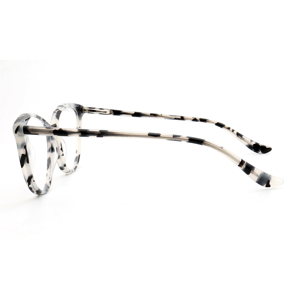Hazel | Colorful Cat Eye Glasses For Women | Acetate Frame w/ Tortoise Shell Finish