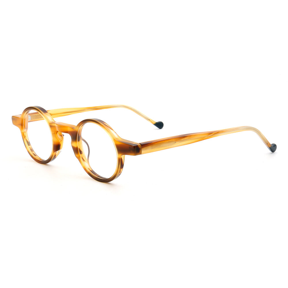 Crown | Mens & Womens Nerd Vintage Eyeglasses Round | Hipster Tortoise Retro Glasses Frames Online