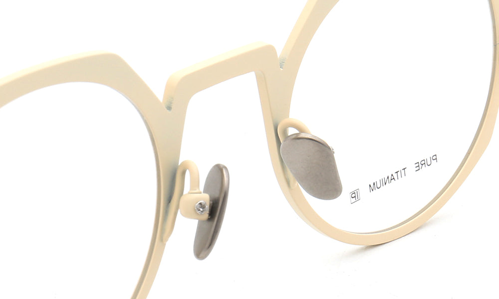 Jayden | Vintage Round Pure Titanium Eyeglasses For Men & Women | Colorful Two Toned Finish