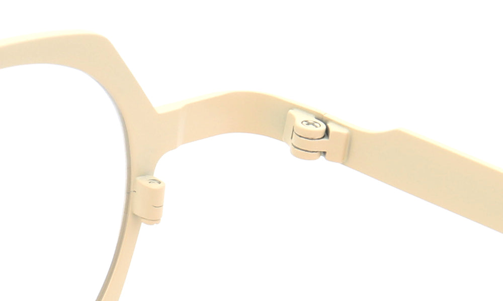 Jayden | Vintage Round Pure Titanium Eyeglasses For Men & Women | Colorful Two Toned Finish