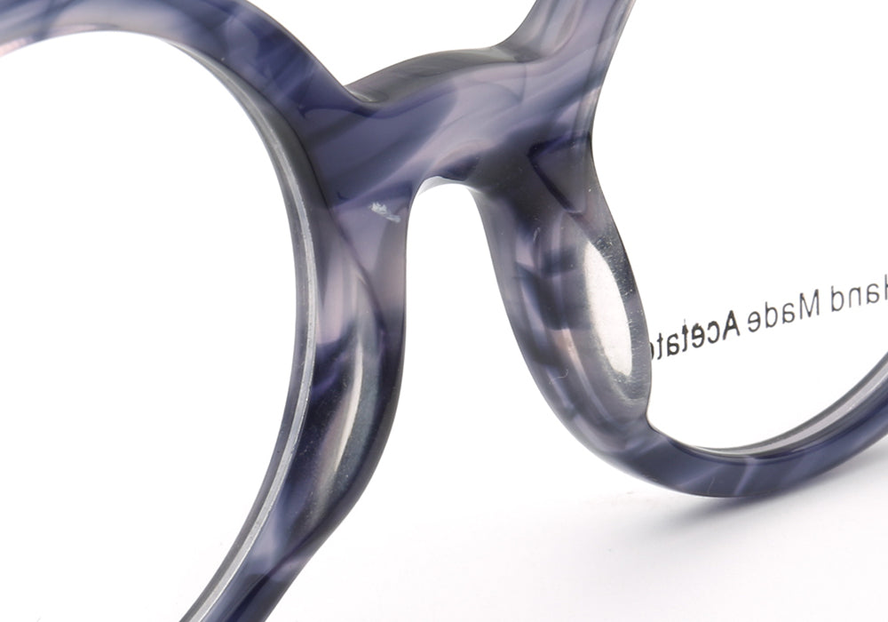 Infinite | Circular Retro Eyewear Frames For Men & Women | Colorful Two Tone Finish