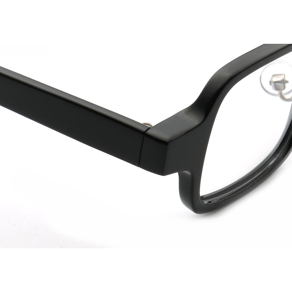 Distinct | Retro Mismatch Eyeglasses For Men & Women | Funky Round Square Frame w/ Tortoise Shell Finish