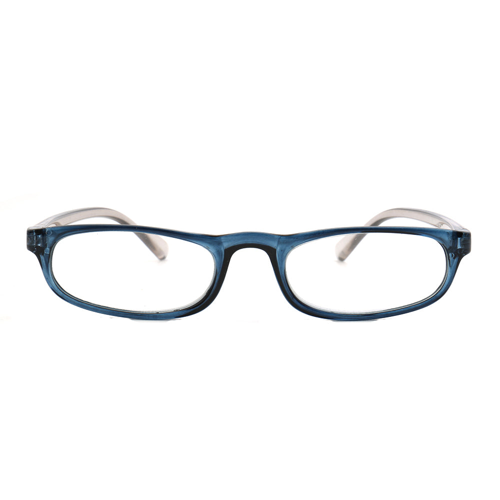 3 Pack of Womens Oval Tortoise Readers | Two Tone Mens Reading Glasses Lightweight