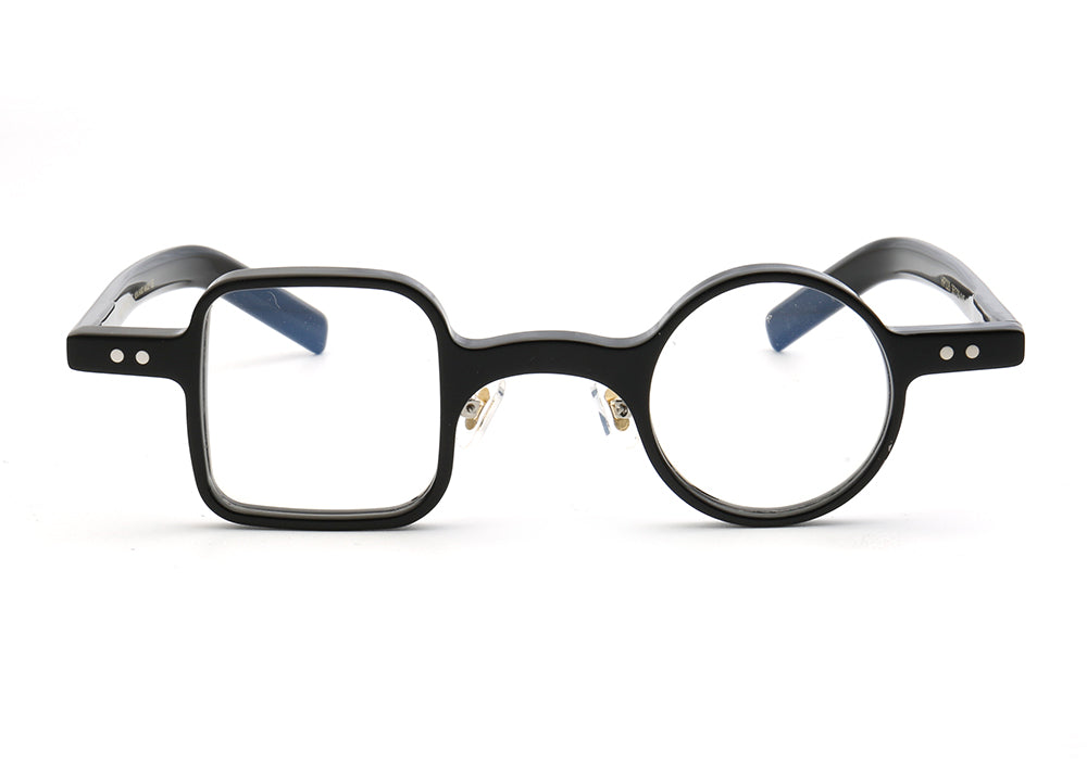 Sydney | Vintage Nerd Style Glasses w/ Mismatch Design | Funky Retro Acetate Design