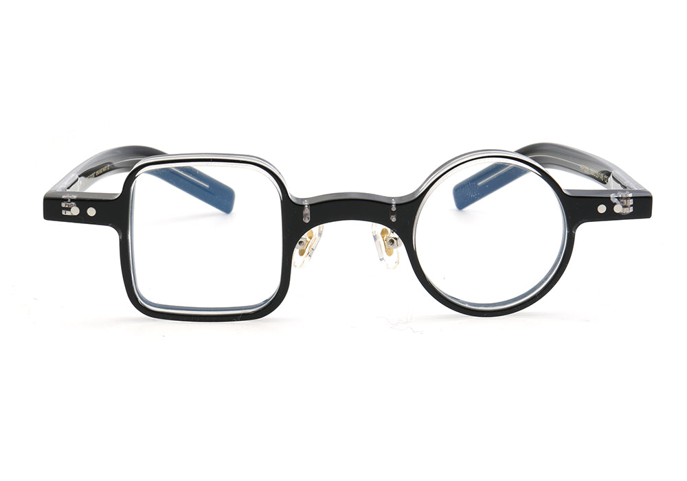 Sydney | Vintage Nerd Style Glasses w/ Mismatch Design | Funky Retro Acetate Design