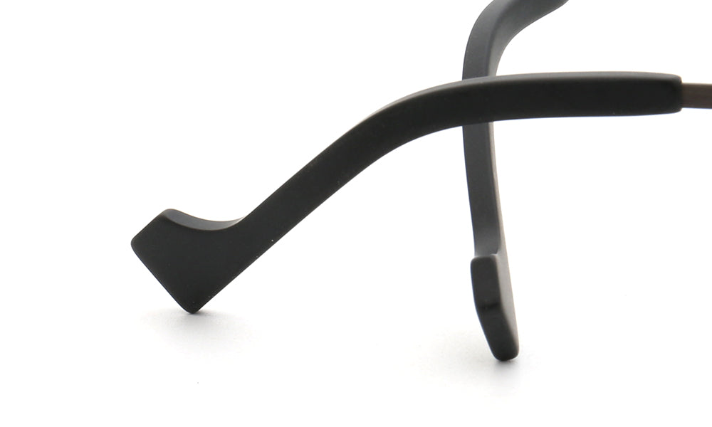 Bradford | Shield Shaped Polarized Sunglasses | Retro Lightweight Pure Titanium Frame