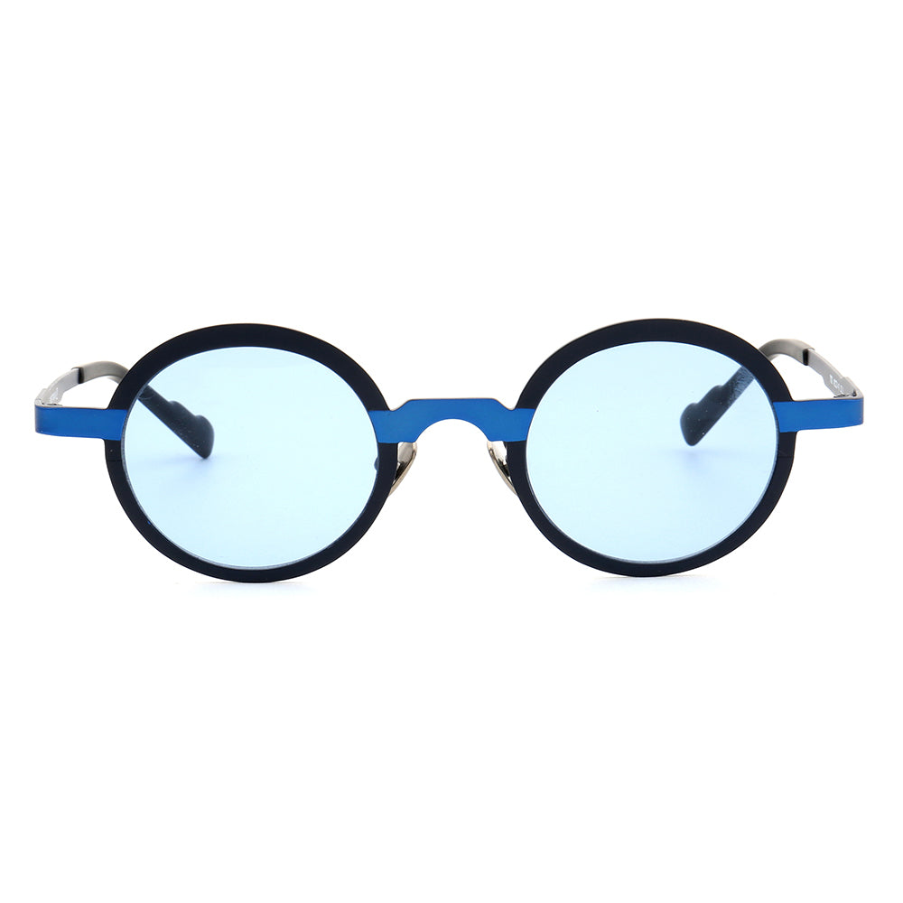 Clement | Lightweight Titanium Unisex Sunglasses | Two Toned Titanium Frame w/ Polarized Lenses