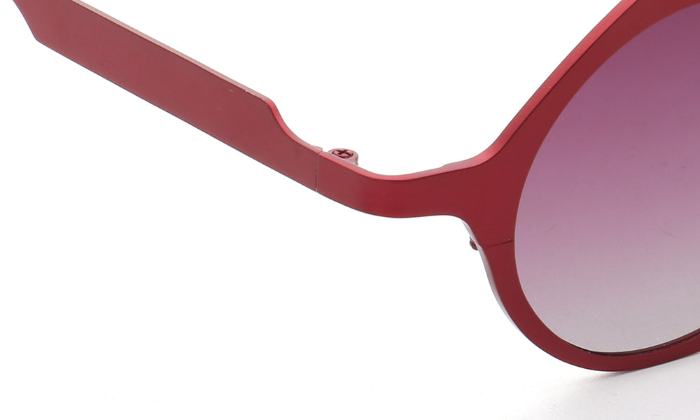 Carmen | Polarized Pure Titanium Unisex Sunglasses | Fashionable Full Rim Frame w/ Polarized Lenses