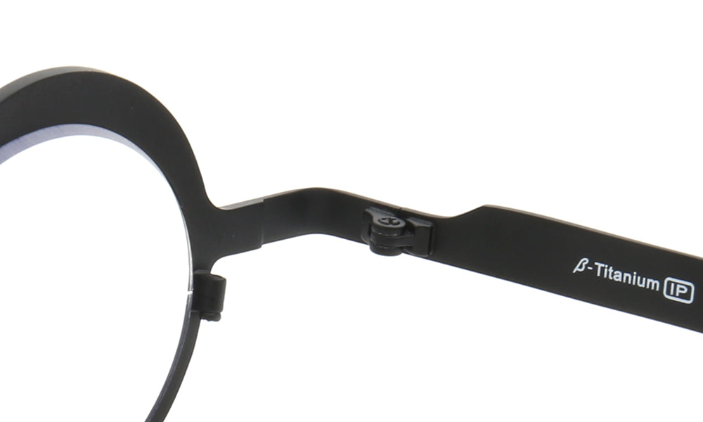 Voyage | Round Pure Titanium Polarized Sunglasses | Two Tone Retro Nerd Frame