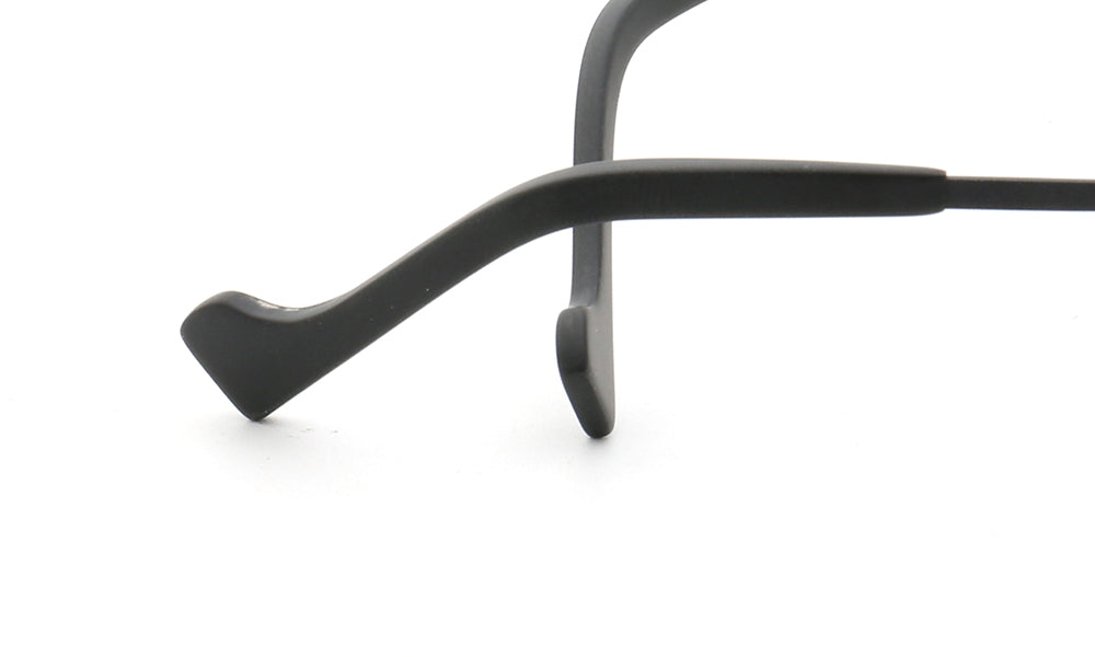 Felton | Rectangular Geometric Unisex Sunglasses | Lightweight Titanium Frame w/ Polarized Lenses