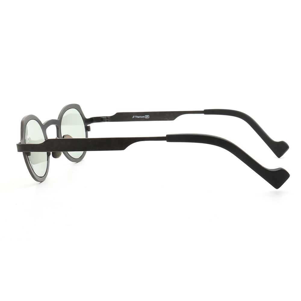 Addison | Round Retro Polarized Sunglasses For Men & Women | Lightweight Pure Titanium Design