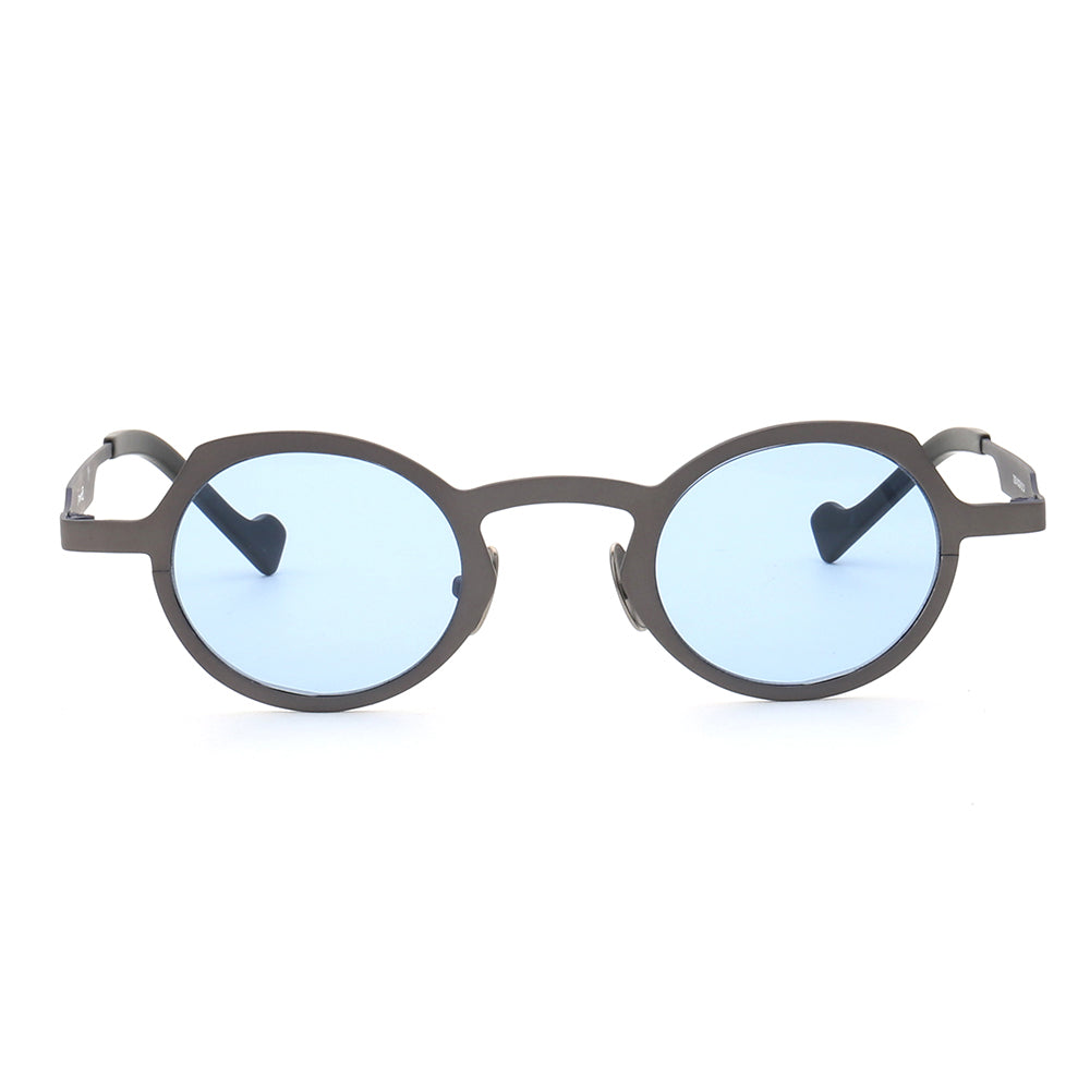 Addison | Round Retro Polarized Sunglasses For Men & Women | Lightweight Pure Titanium Design