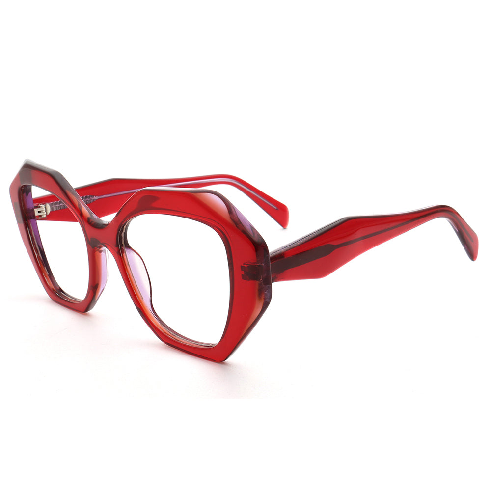 Yoyo | Funky Womens Glasses Frames Square | Trendy Geometric Female Eyeglasses Online