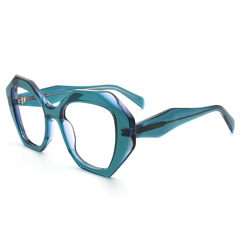 Yoyo | Funky Womens Glasses Frames Square | Trendy Geometric Female Eyeglasses Online