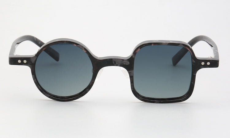Harper | Mismatch Polarized Sunglasses | Fashionable Acetate Frame w/ Retro Tortoise Finish
