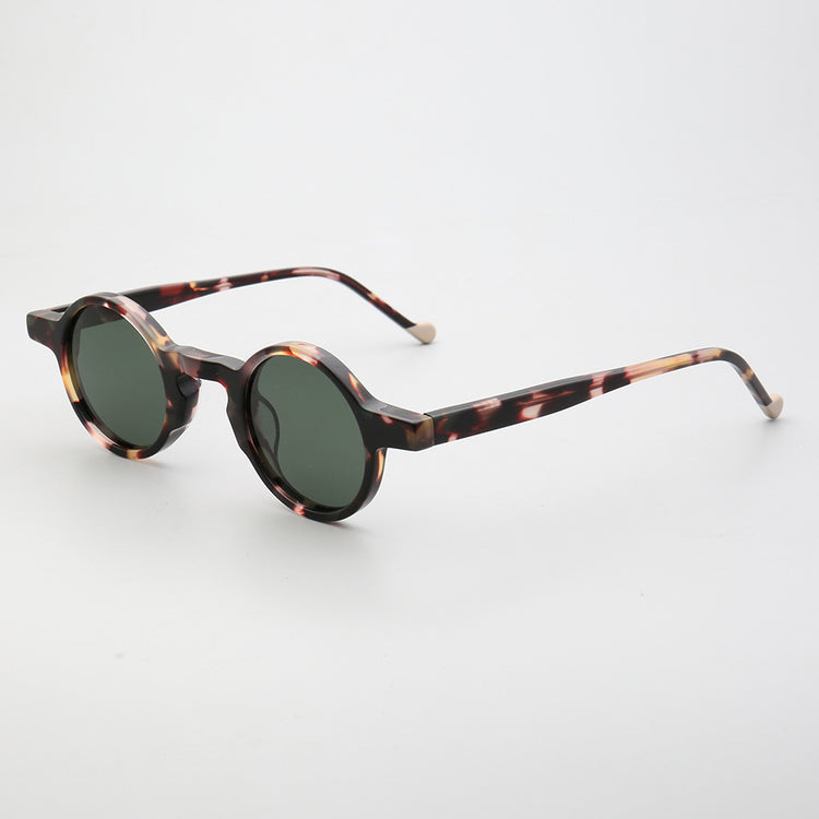Crown | Mens Round Retro Polarized Sunglasses | Vintage Womens Sun Glasses UV400