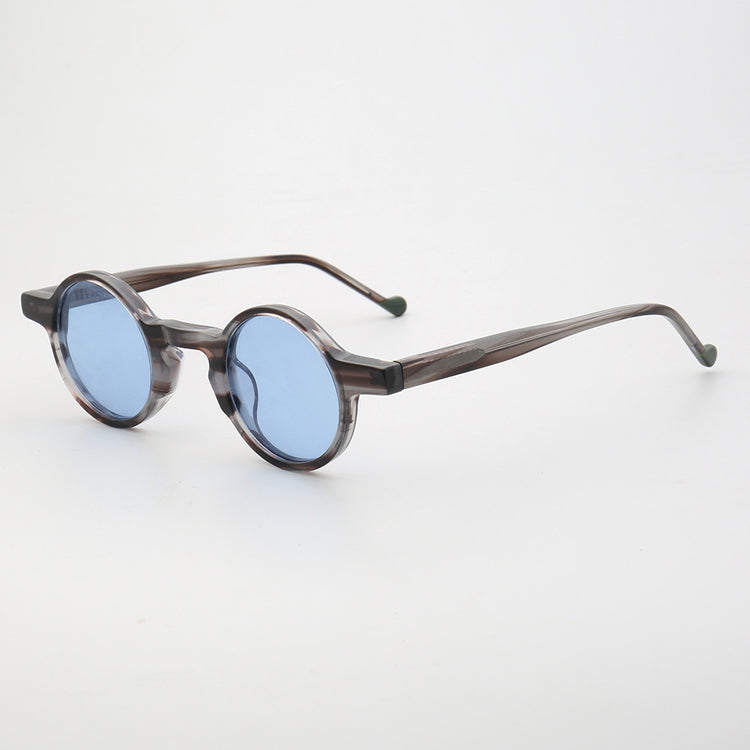 Crown | Mens Round Retro Polarized Sunglasses | Vintage Womens Sun Glasses UV400