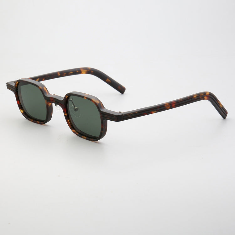 Renew | Retro Full Rim Square Sunglasses | Nerd Style Frame w/ Polarized Lenses