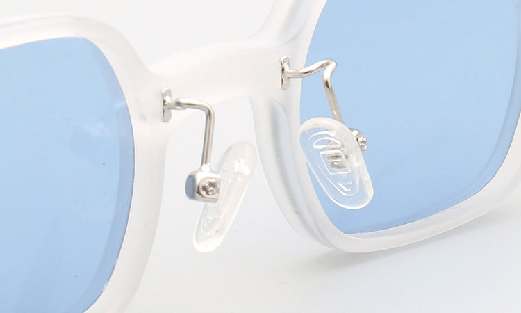 Renew | Retro Full Rim Square Sunglasses | Nerd Style Frame w/ Polarized Lenses