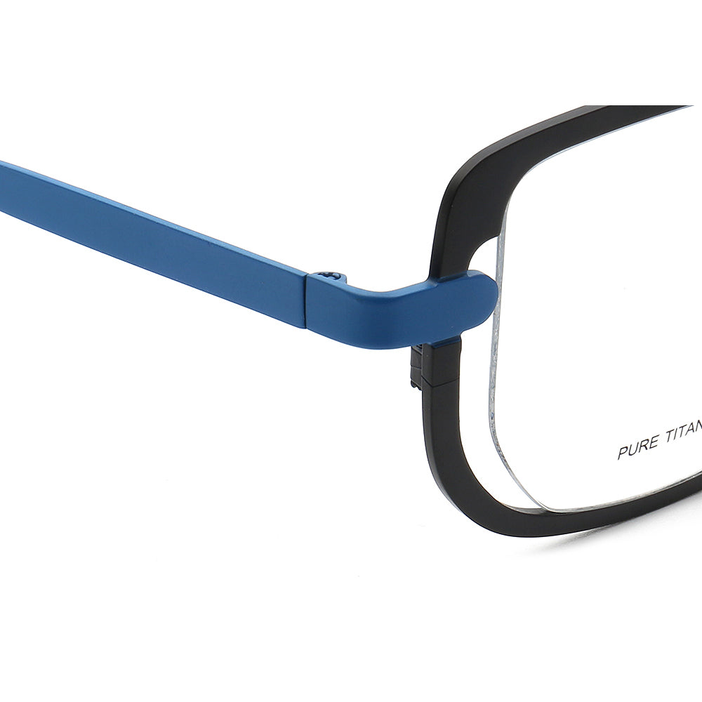 Davis | Modern Mens Titanium Glasses Frames | Retro Square Eyeglasses Frames