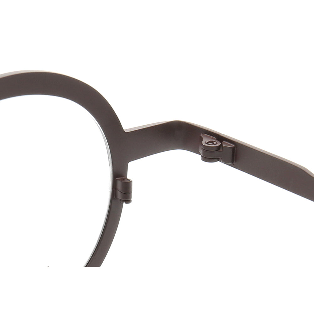 Clement | Two Tone Round Titanium Mens & Womens Eyeglass Frames | Stylish Nerd Glasses Online