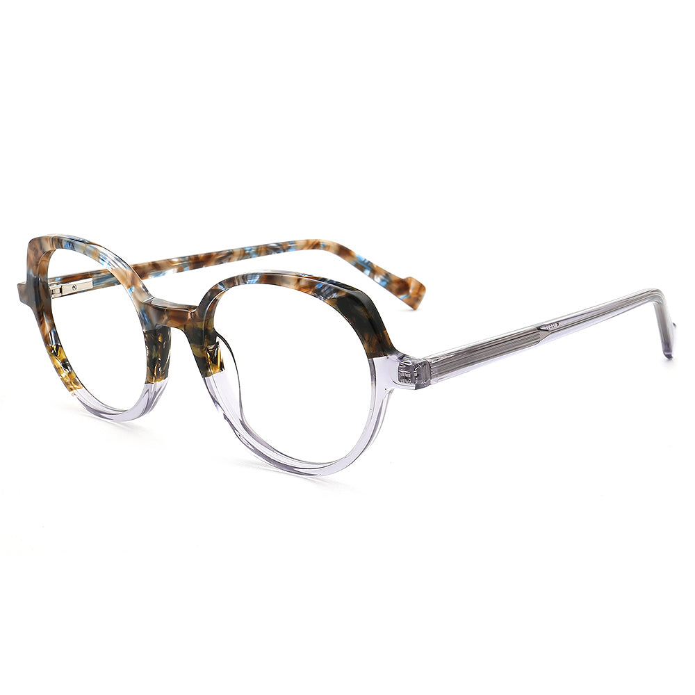 Sage | Stylish Womens Round Eyeglasses | Modern Mens Geometric Optical Glasses Frames