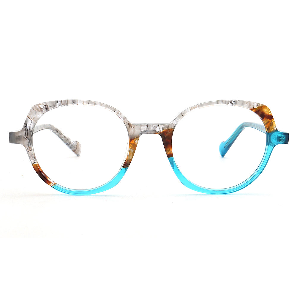 Sage | Stylish Womens Round Eyeglasses | Modern Mens Geometric Optical Glasses Frames