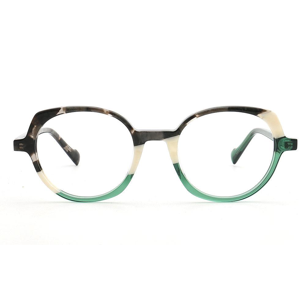 Sage | Stylish Womens Round Eyeglasses | Modern Mens Geometric Optical Glasses Frames