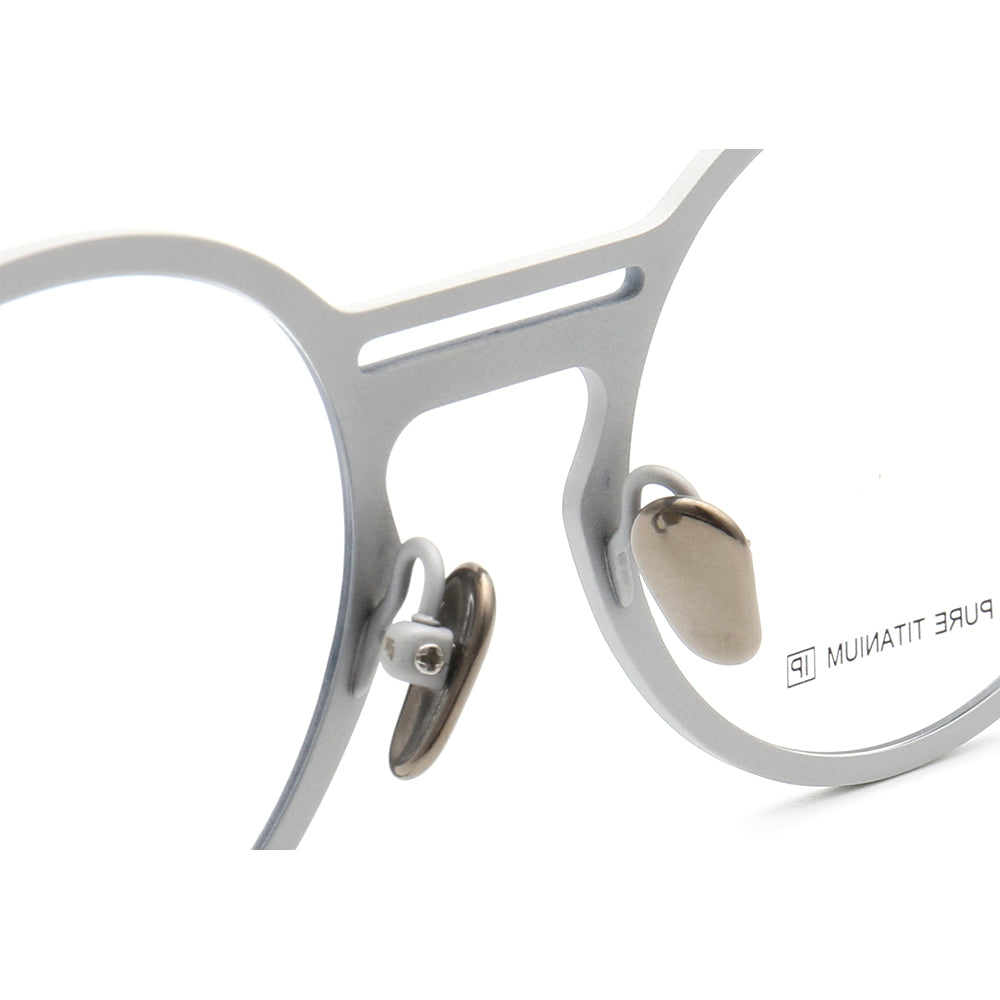 Carson | Unique Circular Titanium Eyeglasses | Multicolor Lightweight Frame For Men & Women