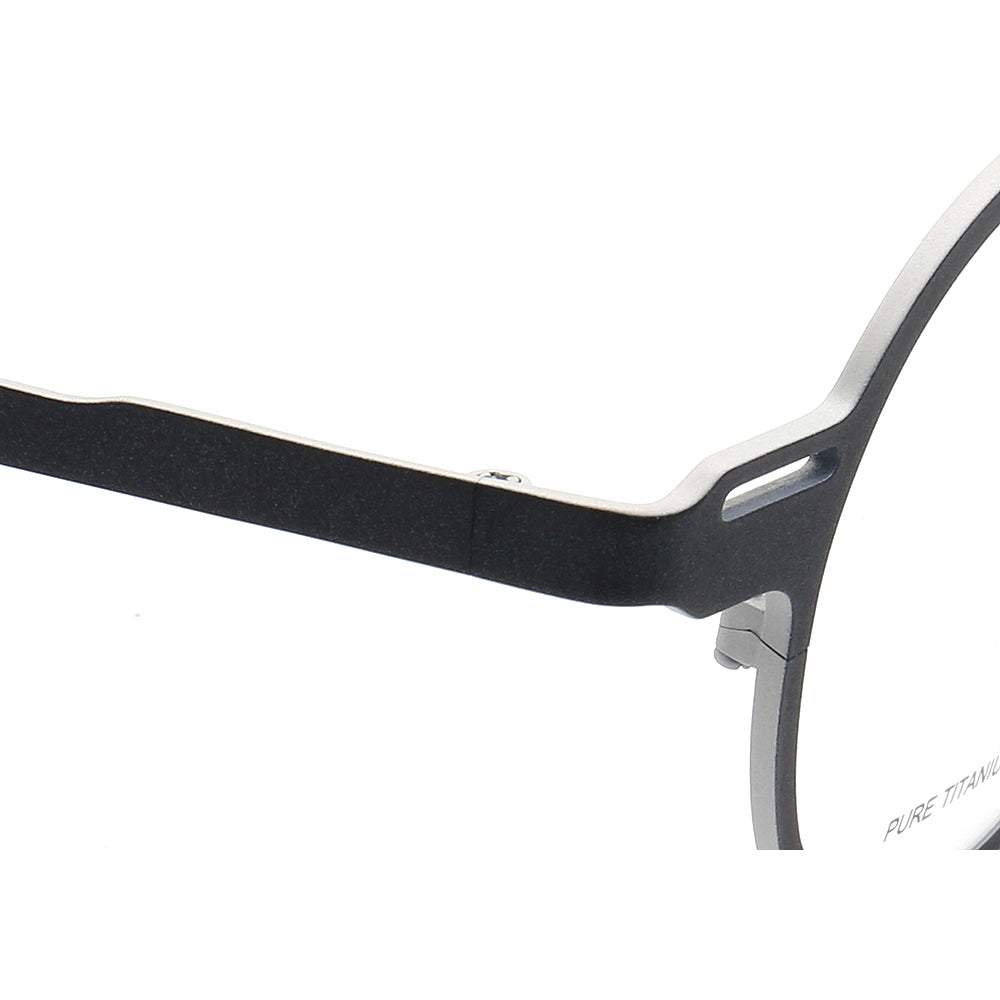 Carson | Unique Circular Titanium Eyeglasses | Multicolor Lightweight Frame For Men & Women