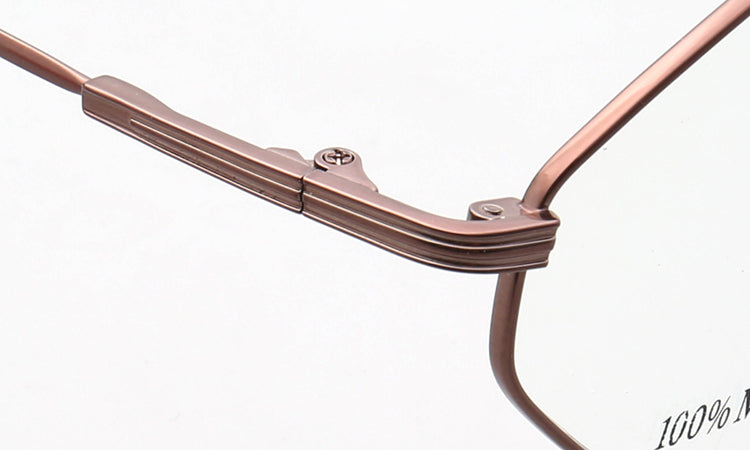 Kenton | Geometric Mens Memory Metal Glasses | Flexible Bendable Polygon Shaped Frame for Women