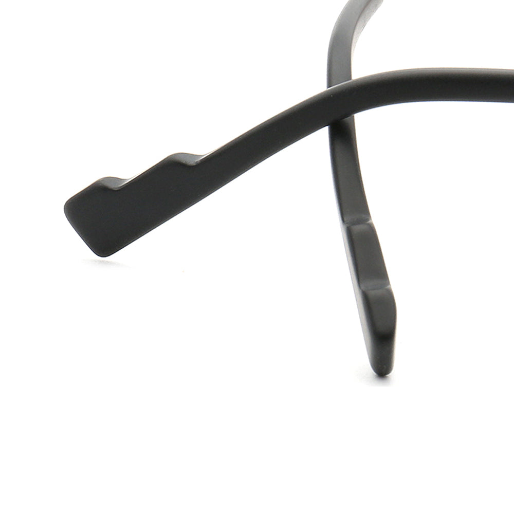 Devon | Retro Double Bridge Eyeglasses | Round Flat Top Pure Titanium Glasses